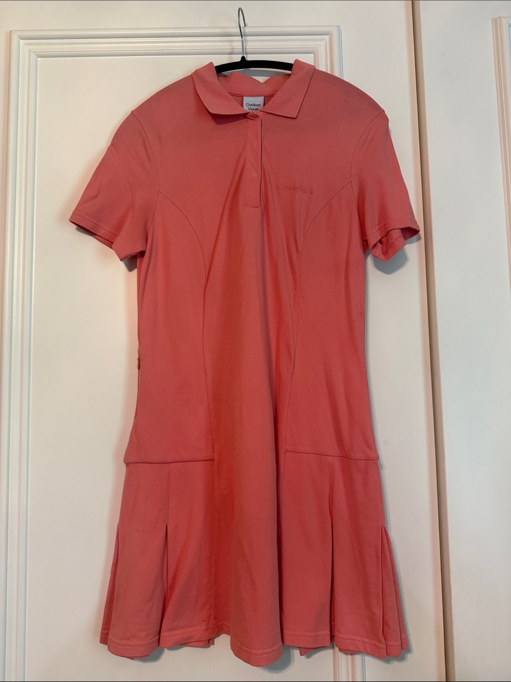 Outdoor Voices Lantana Polo Tennis Dress Womens Size M